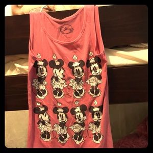 Pink, mimie mouse shirt